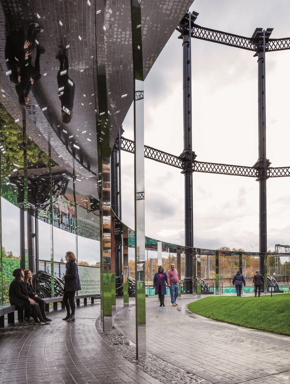 Gasholder Park by Bell Phillips