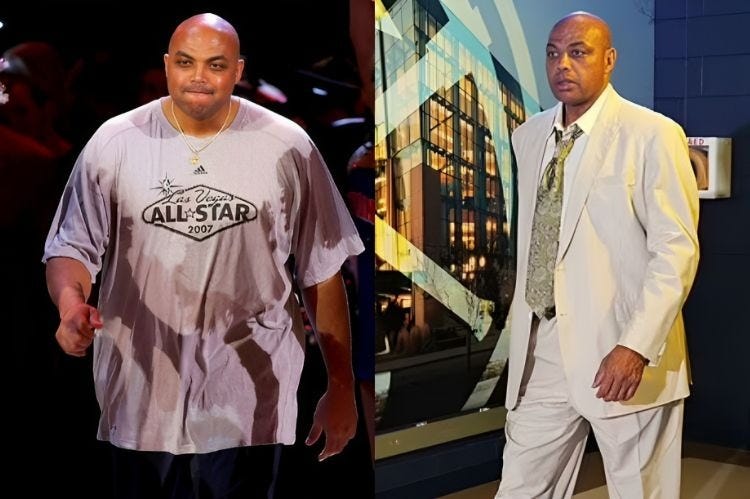 NBA Legend Charles Success Barkley Sheds 62 Pounds at Life-changing 61 –  SkyNet Worldwide Express