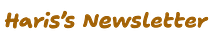 Haris's Newsletter
