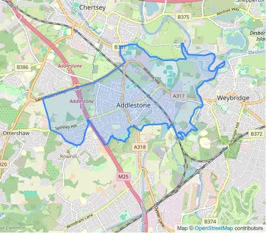 Surrey CC, Addlestone