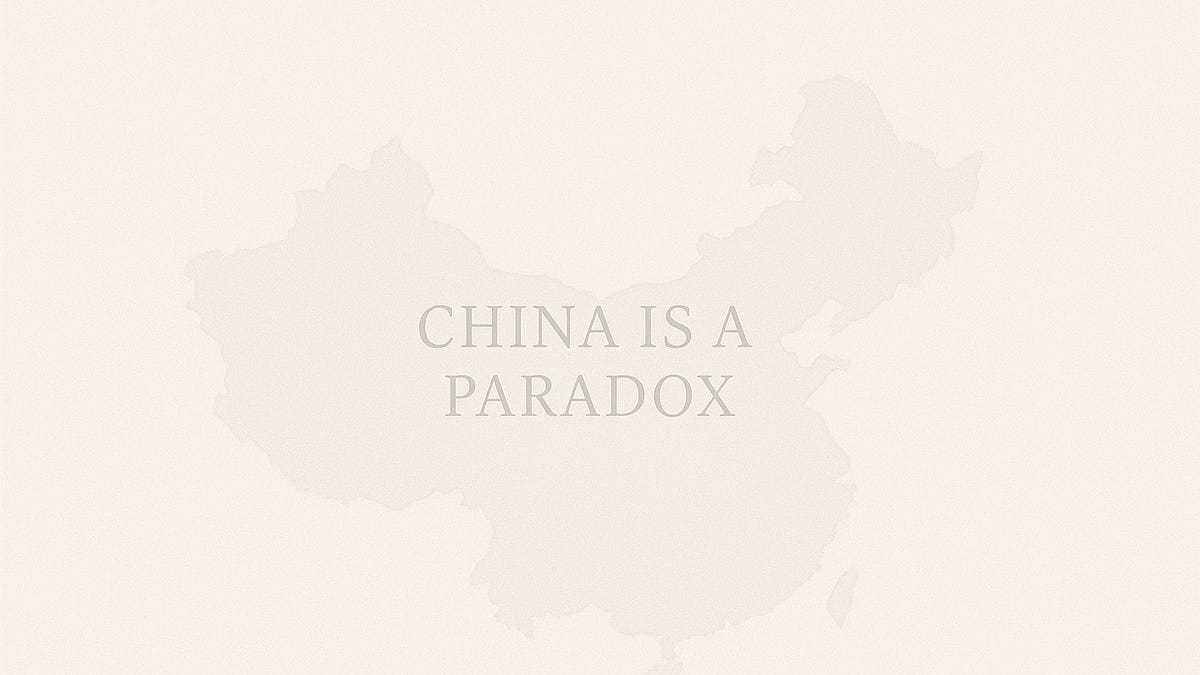 China is a Paradox