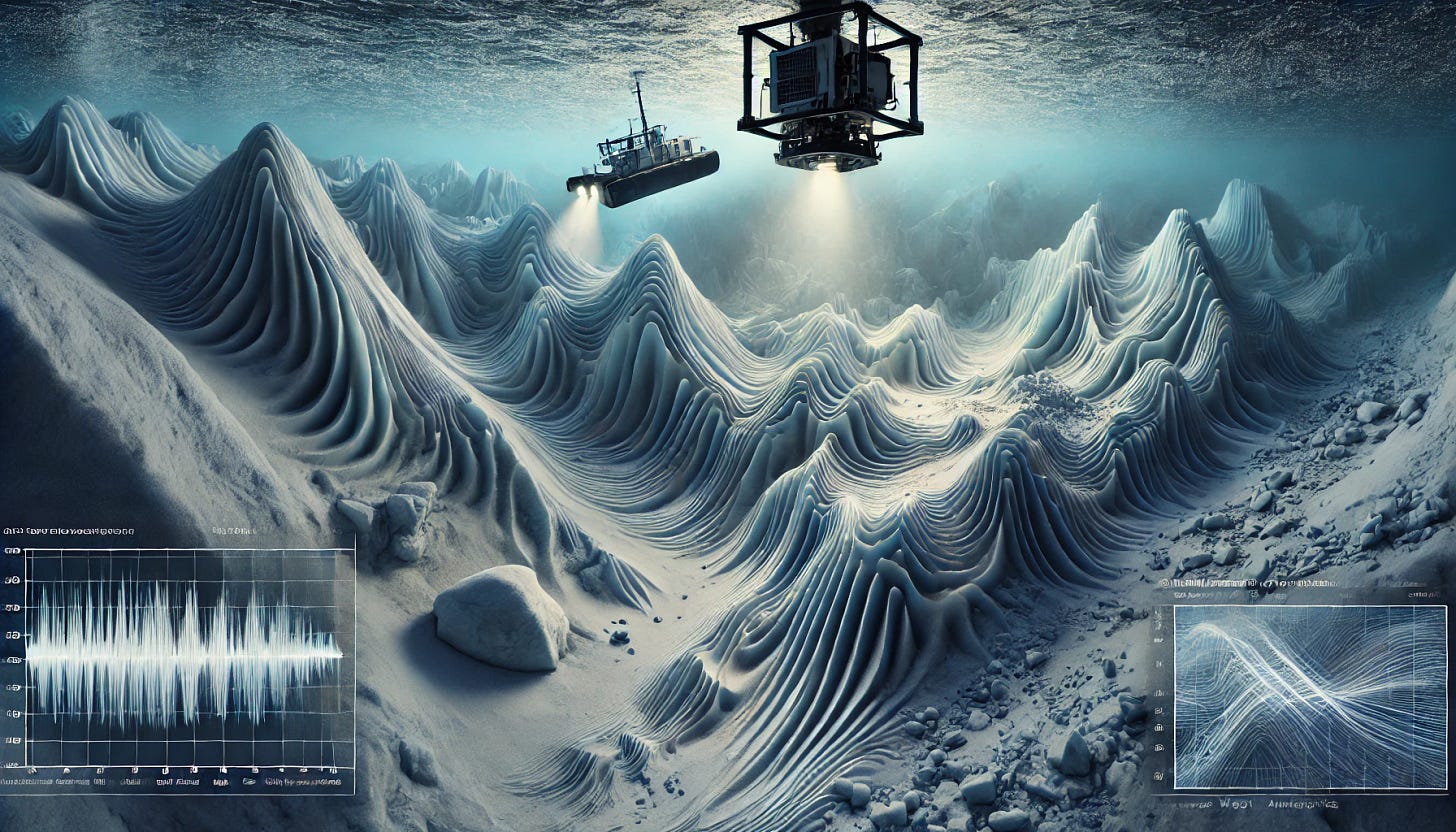 The recent underwater mapping expedition under the Dotson Ice Shelf in ...