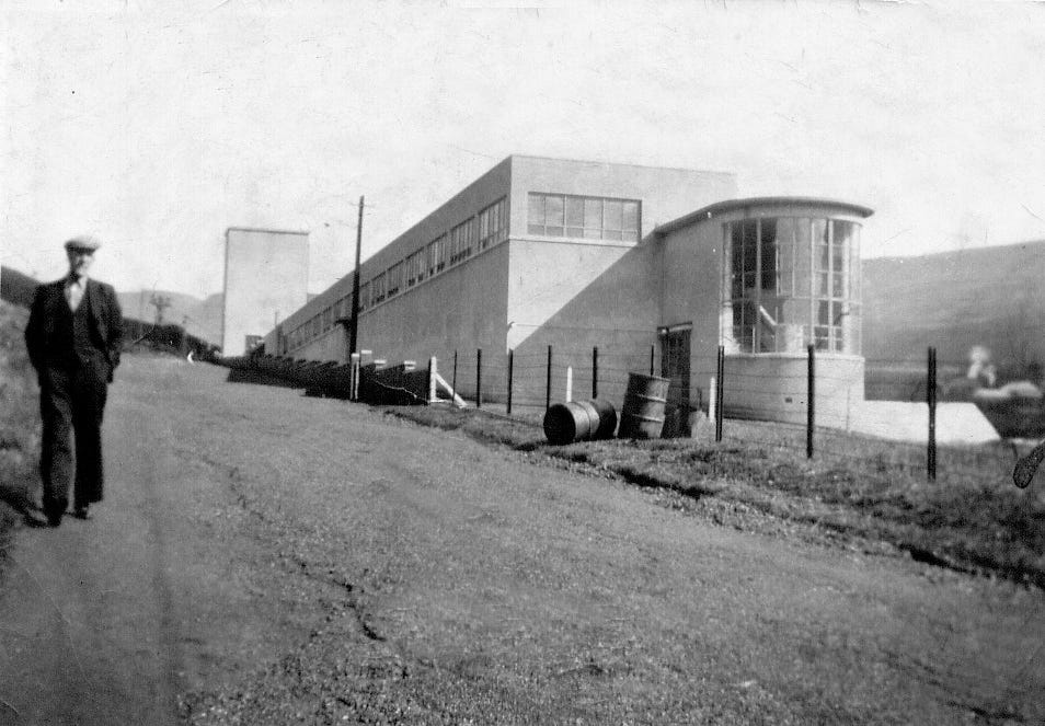 The Pithead Baths, Wyndham Colliery, Upper Ogmore Valley, South Wales, c.1928 The Pithead Baths, Wyndham Colliery, Upper Ogmore Valley, South Wales, c.1928