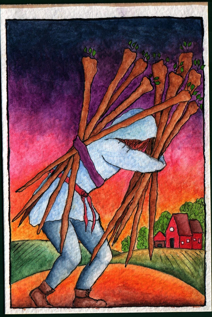 10 of Wands