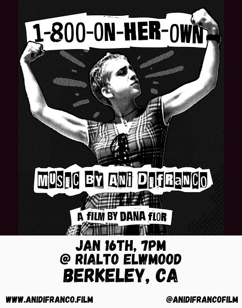 People's March; Ani Difranco documentary screening; 19 Voices in Solidarity concert.