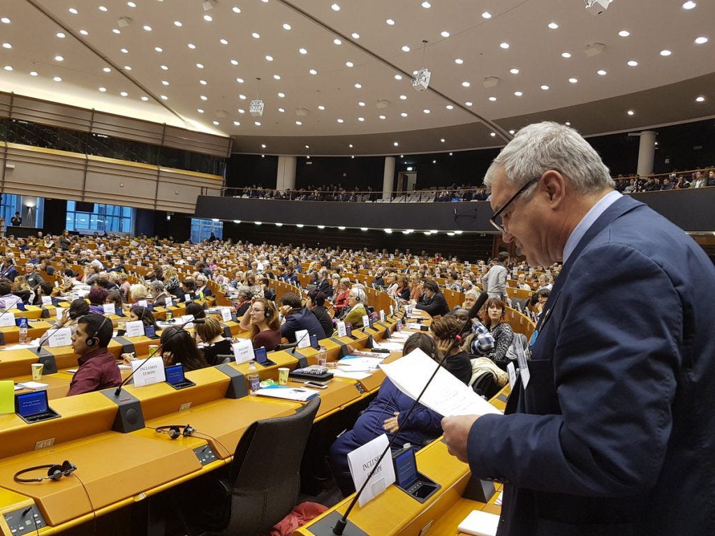 European Parliament of Persons with Disabilities + Training for Inclusion Europe members - Inclusion Europe European Parliament of Persons with Disabilities + Training for Inclusion Europe members - Inclusion Europe