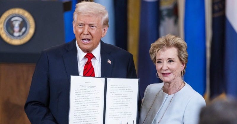 Democrats meet with McMahon to discuss Education Department cuts - UPI.com