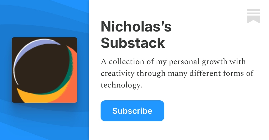 Nicholas’s Substack | Substack