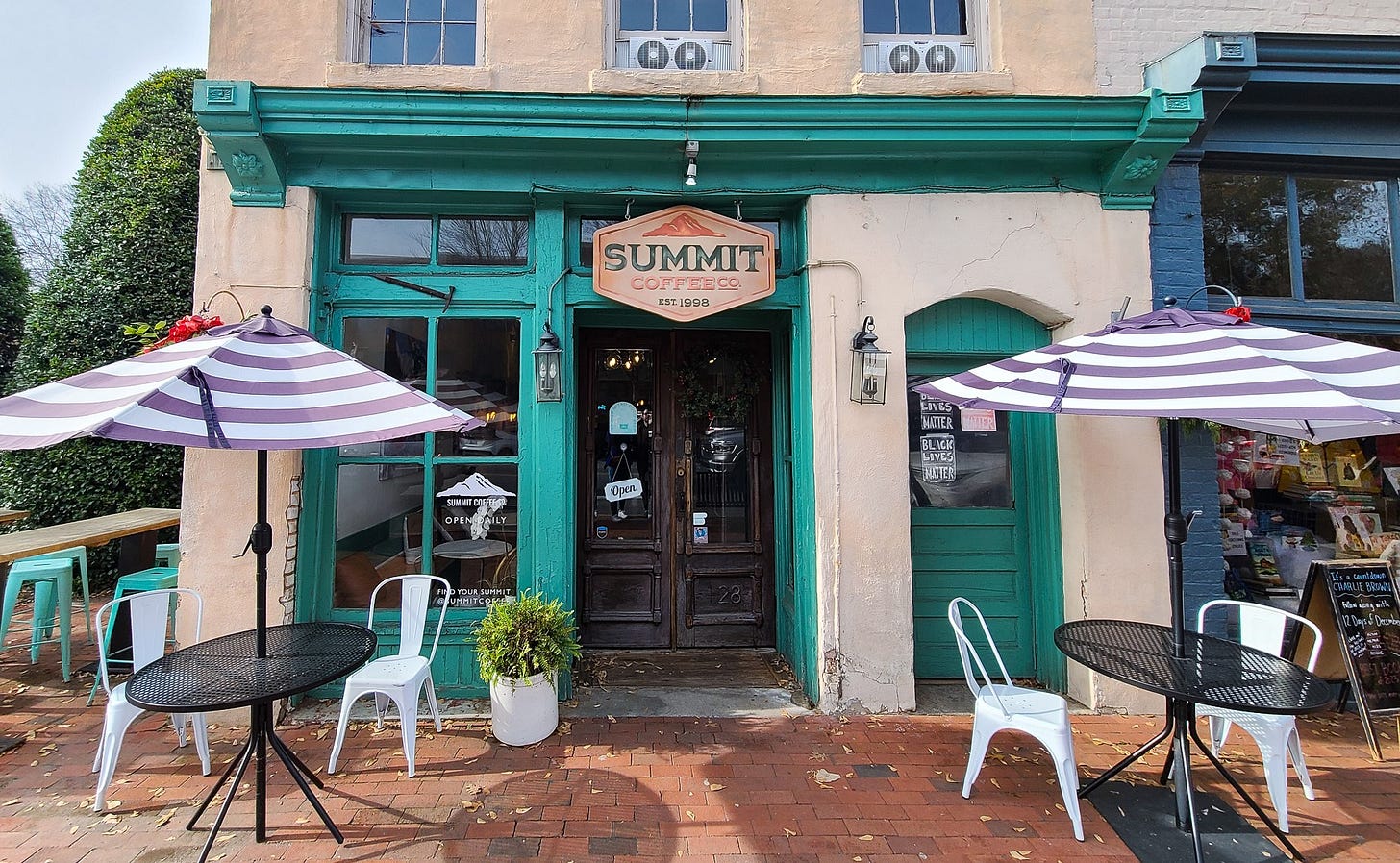 Summit Coffee Basecamp storefront exterior