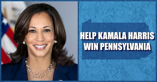 Donate to help Kamala Harris win Pennsylvania 2024
