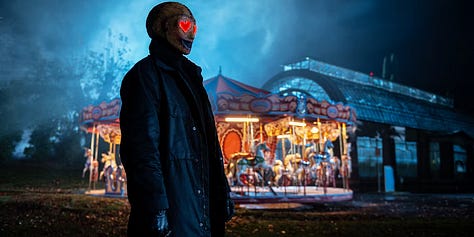 Stills from five new release films including Captain America: Brave New World, Bridget Jones: Mad About the Boy, Heart Eyes, The Gorge and Elevation.