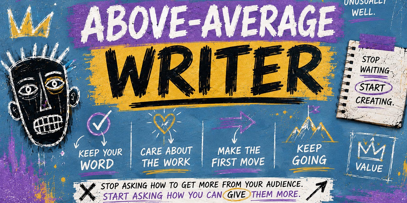 It’s Surprisingly Simple To Become An Above-Average Writer