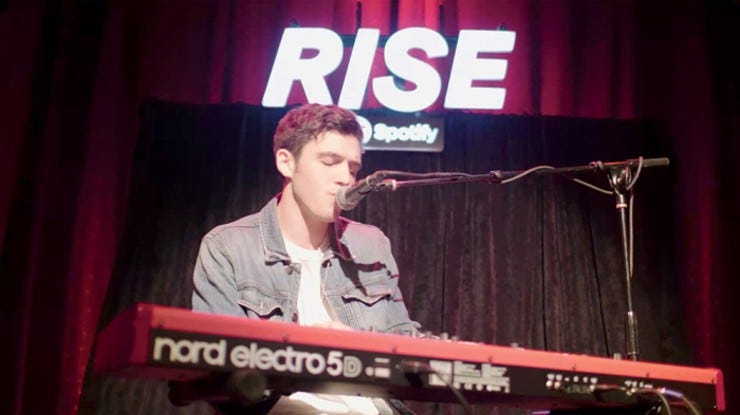 Lauv spotify rise