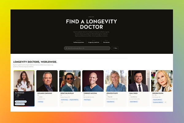 The longevitydocs™ Newsletter | Dr. David Luu | Substack