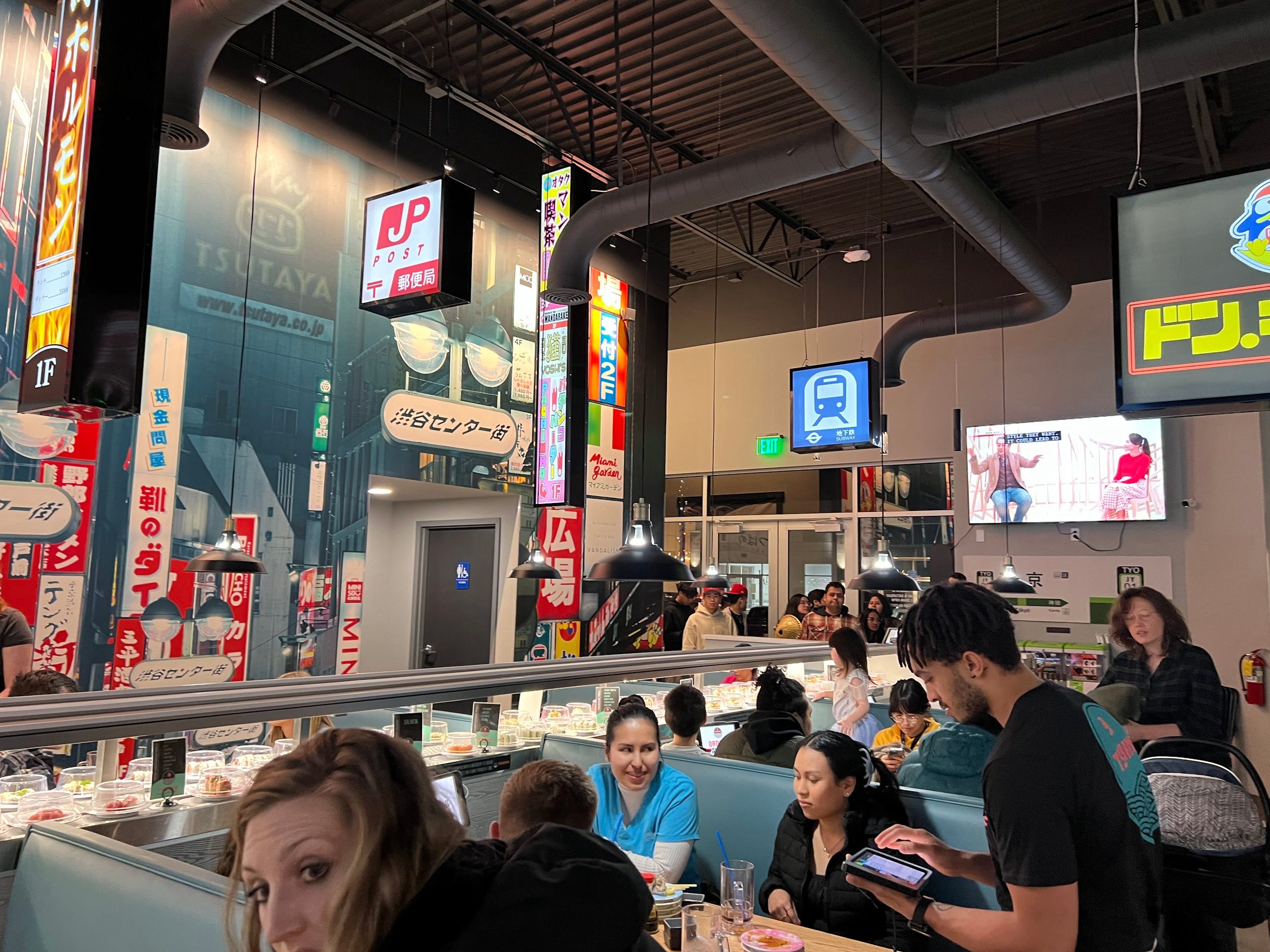 New restaurant alert - Japan-style conveyor belt sushi, Tsubame