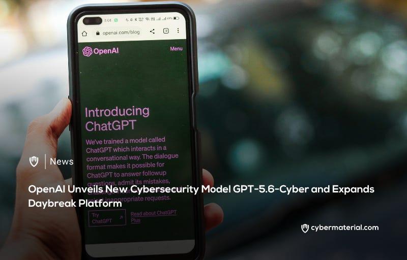 OpenAI Unveils GPT-5.6-Cyber Model – CyberMaterial