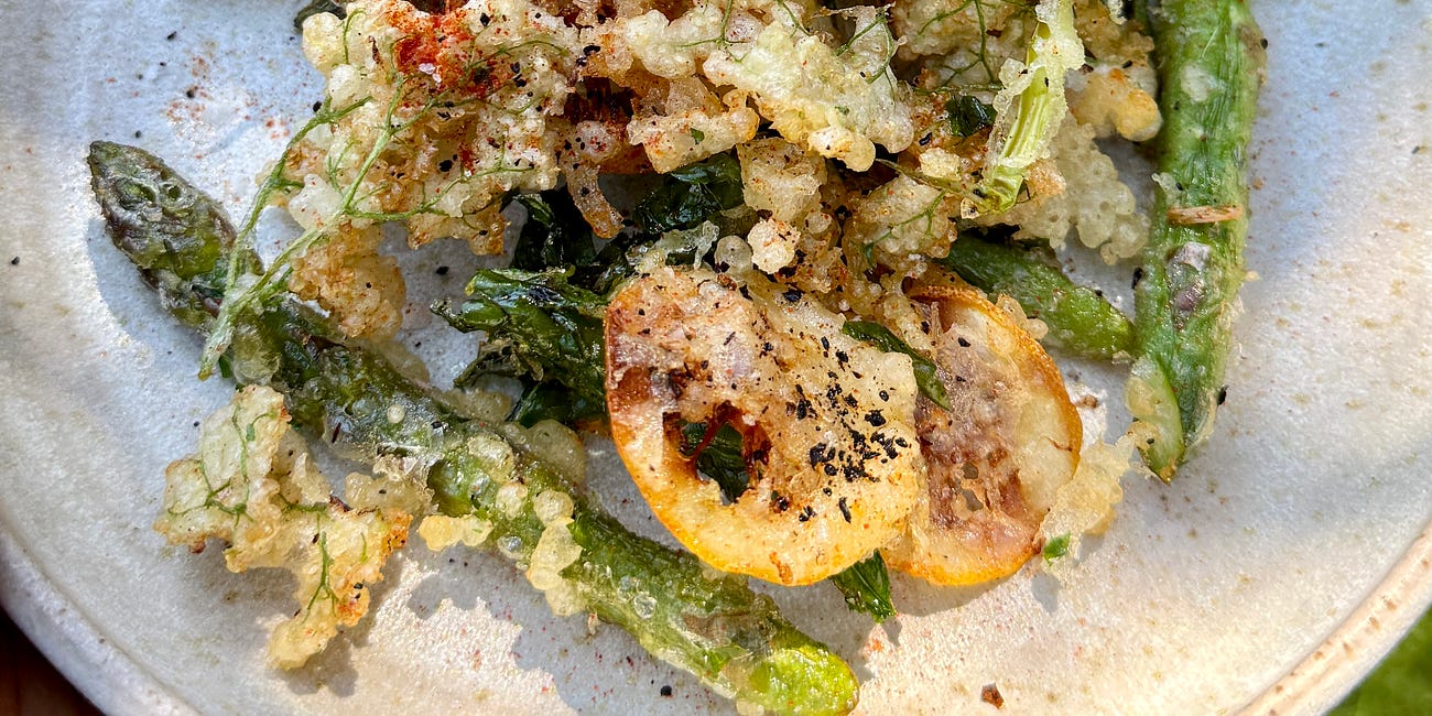 In the centre #15 | Deep Fried Elderflowers