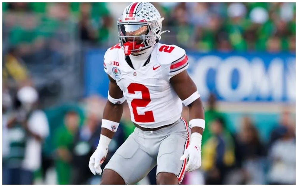 Caleb Downs | 2026 NFL Draft Profile: Post-Combine Top-50 Snapshot