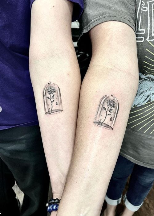 tatouage double