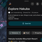 Hakuba Travel Map: Sights and Food