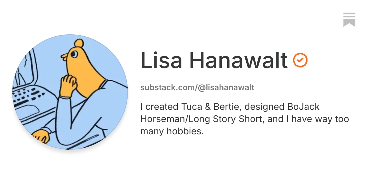 Lisa Hanawalt | Substack