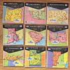 A Map of Each U.S. State and Much More