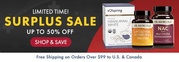Surplus Sale: Up to 50% Off
