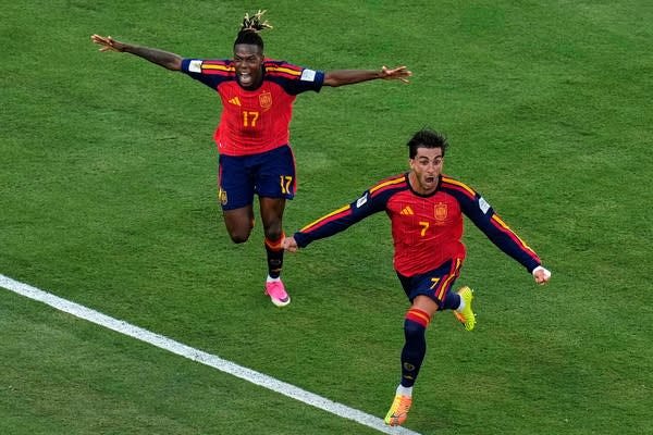 Spain wins the World Cup by beating Argentina 1-0 on Ferran Torres' goal in  extra time | MPR News