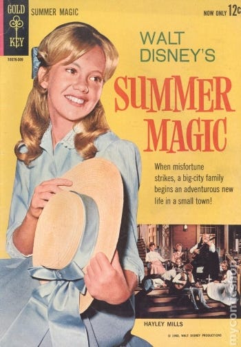 Comic book adaptation of Summer Magic