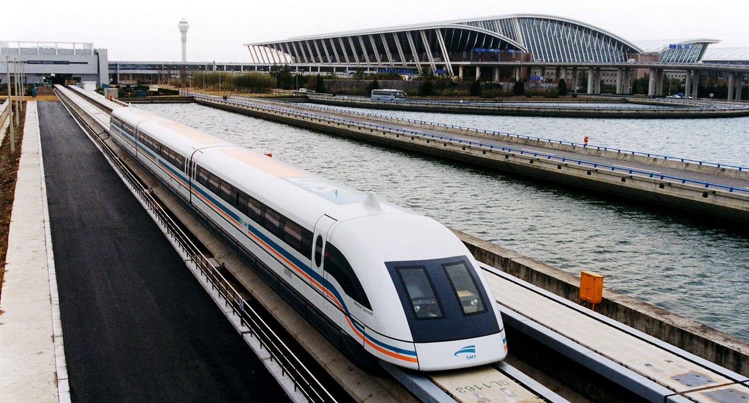 Shanghai maglev train - Wikipedia Shanghai maglev train - Wikipedia