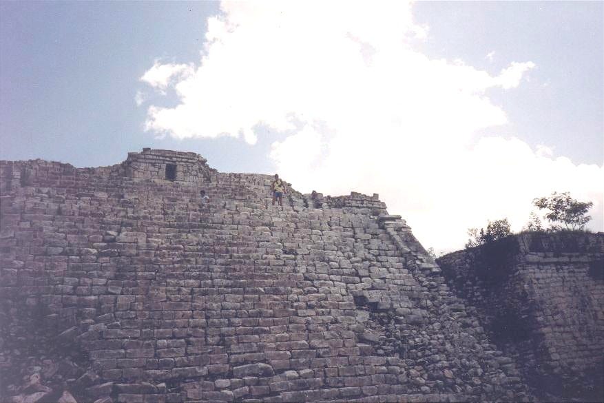 Las Monjas main building