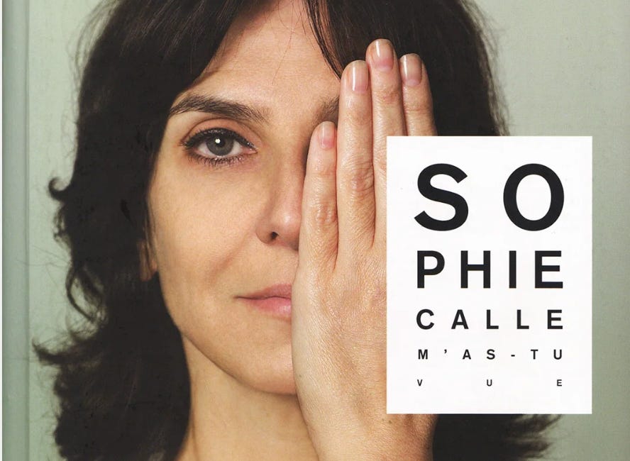 Playing Detective with Sophie Calle