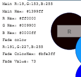 Power App Rgba Color Code Colour Picker in Canvas Power App as Component