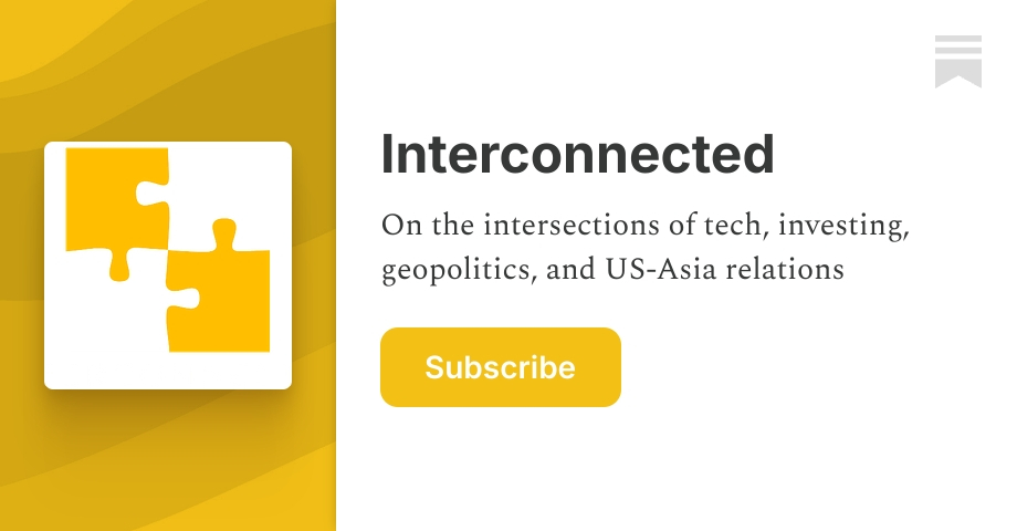 Interconnected | Kevin Xu | Substack