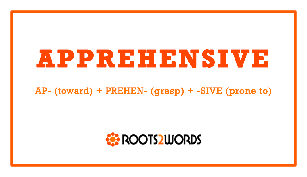 Appregensive Word of the Day: APPREHENSIVE - by Mike Bergin