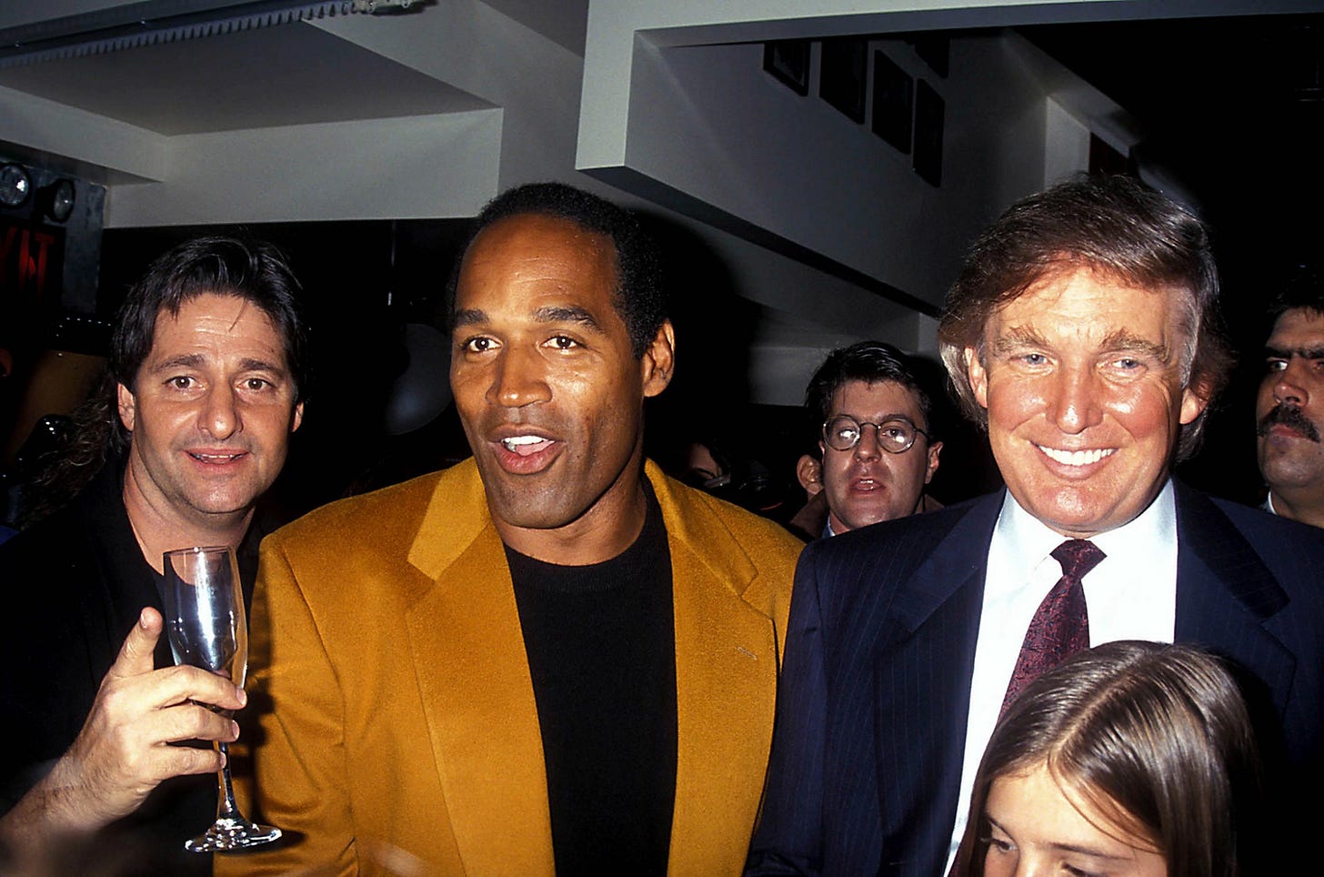 Donald Trump and O.J. Simpson