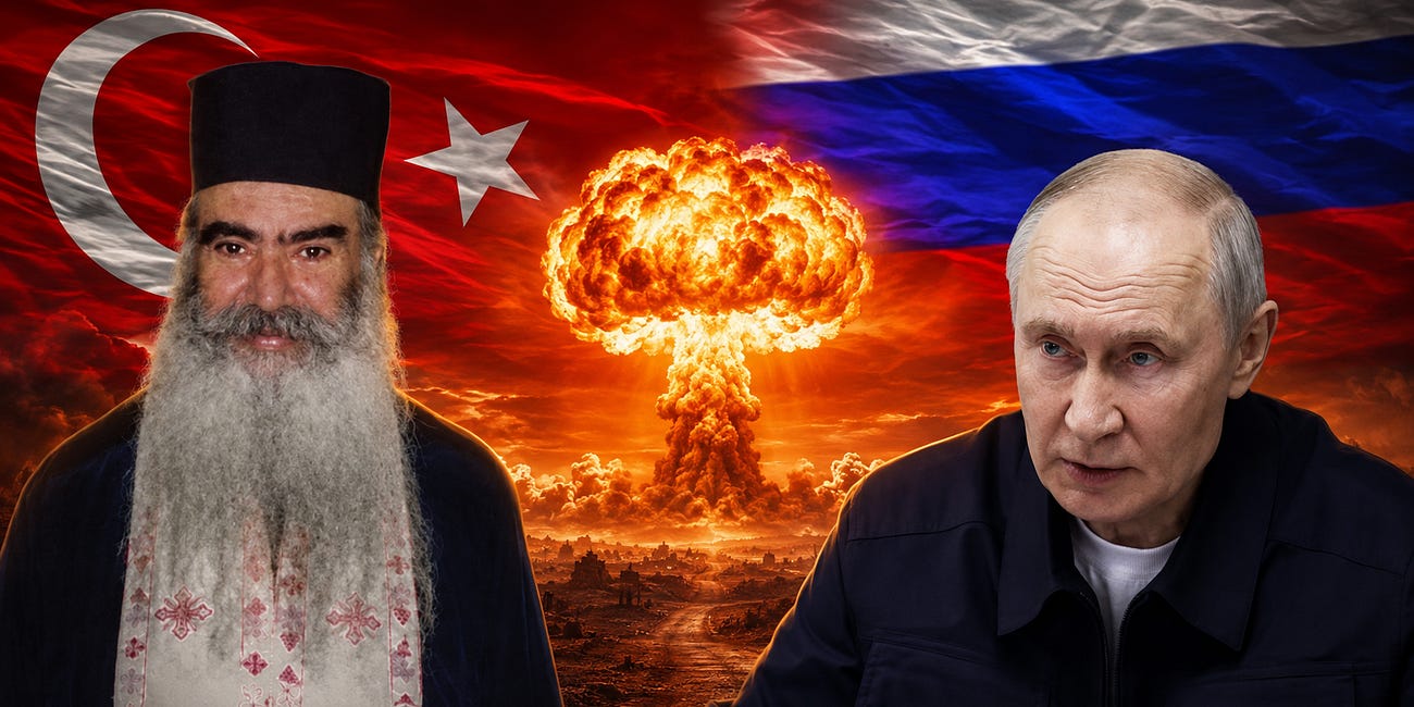 Putin will Descend and Sweep the Turks ith Nuclear Lava!