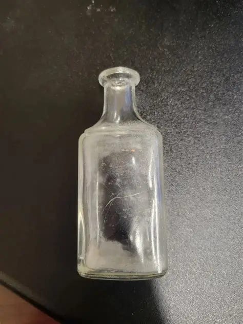 Old Clear Medicine Bottle Identification | Antique Bottles, Glass, Jars Online Community