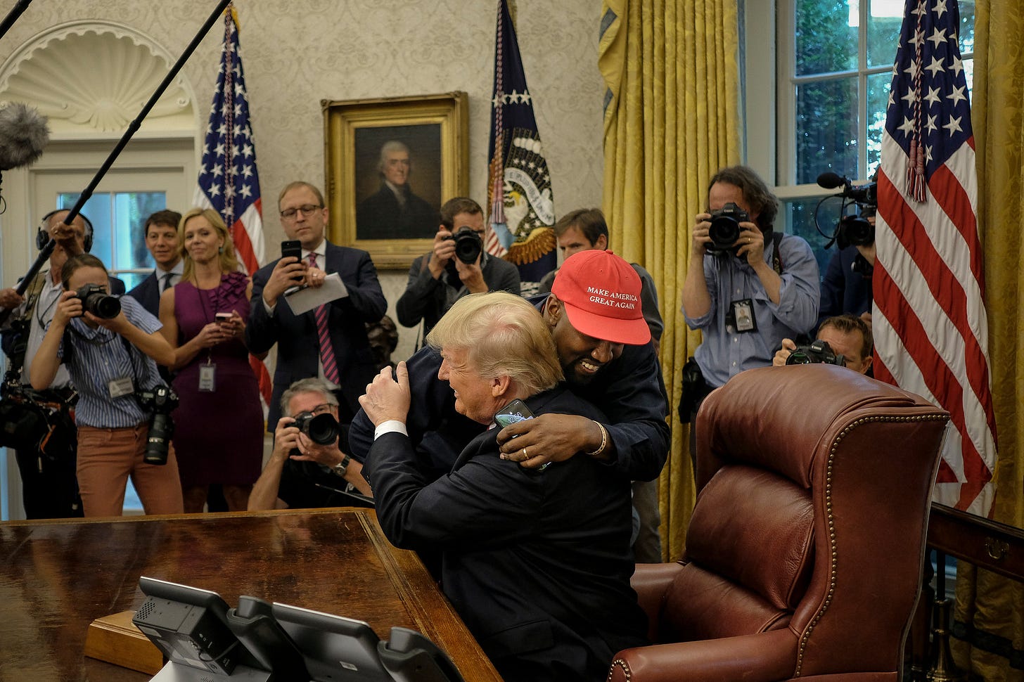 Kanye West's White House Rant Steals Trump's Spotlight - The New York Times