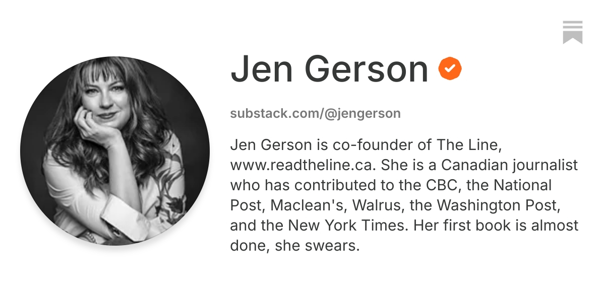 Jen Gerson | Substack