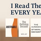 4 Books You Should Read Annually