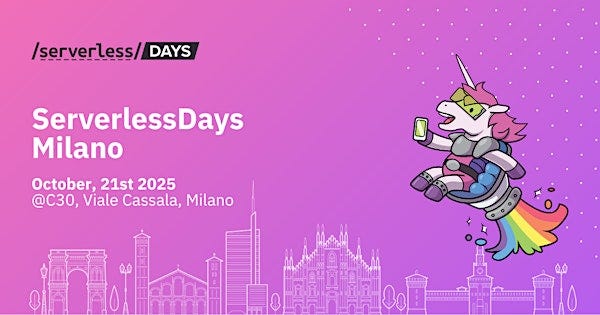 ServerlessDays Milano 2025