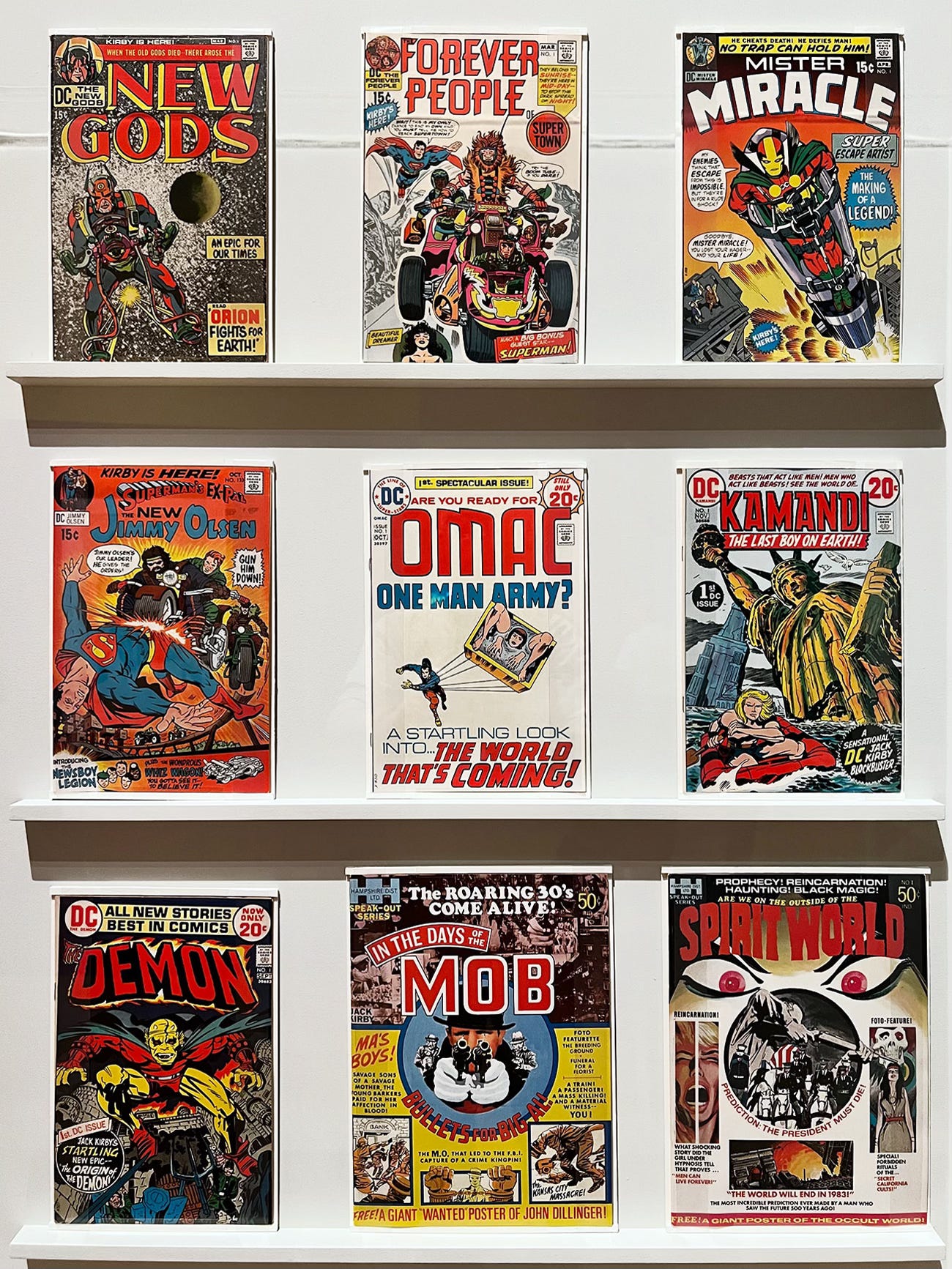 Jack Kirby's Fourth World - by Steve Cook - Secret Oranges