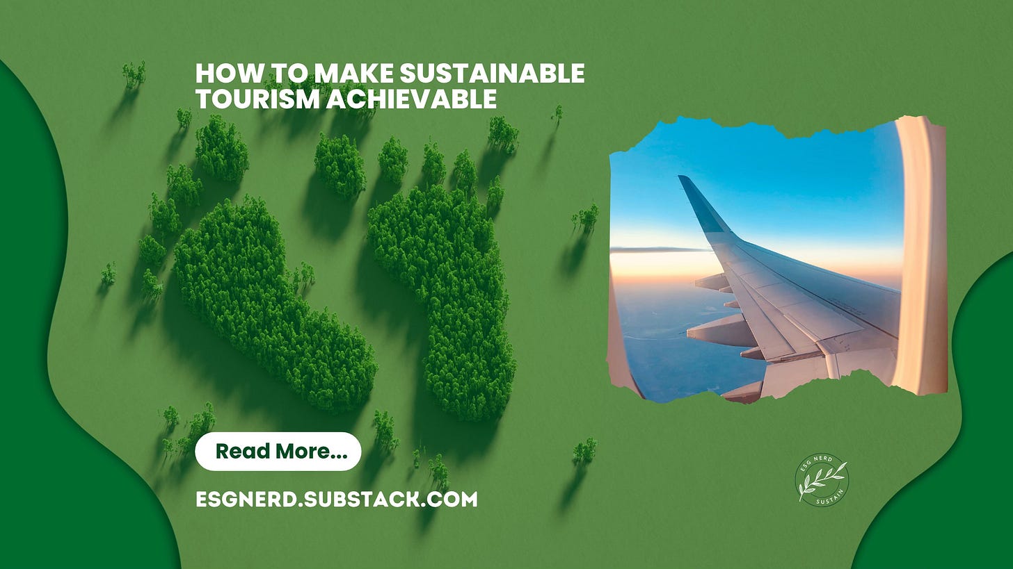 reducing carbon footprint while travelling