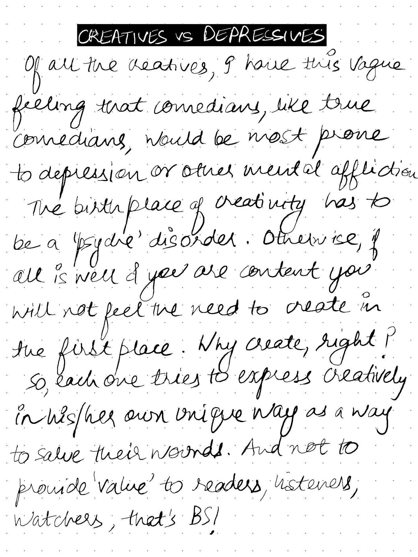 Handwritten note