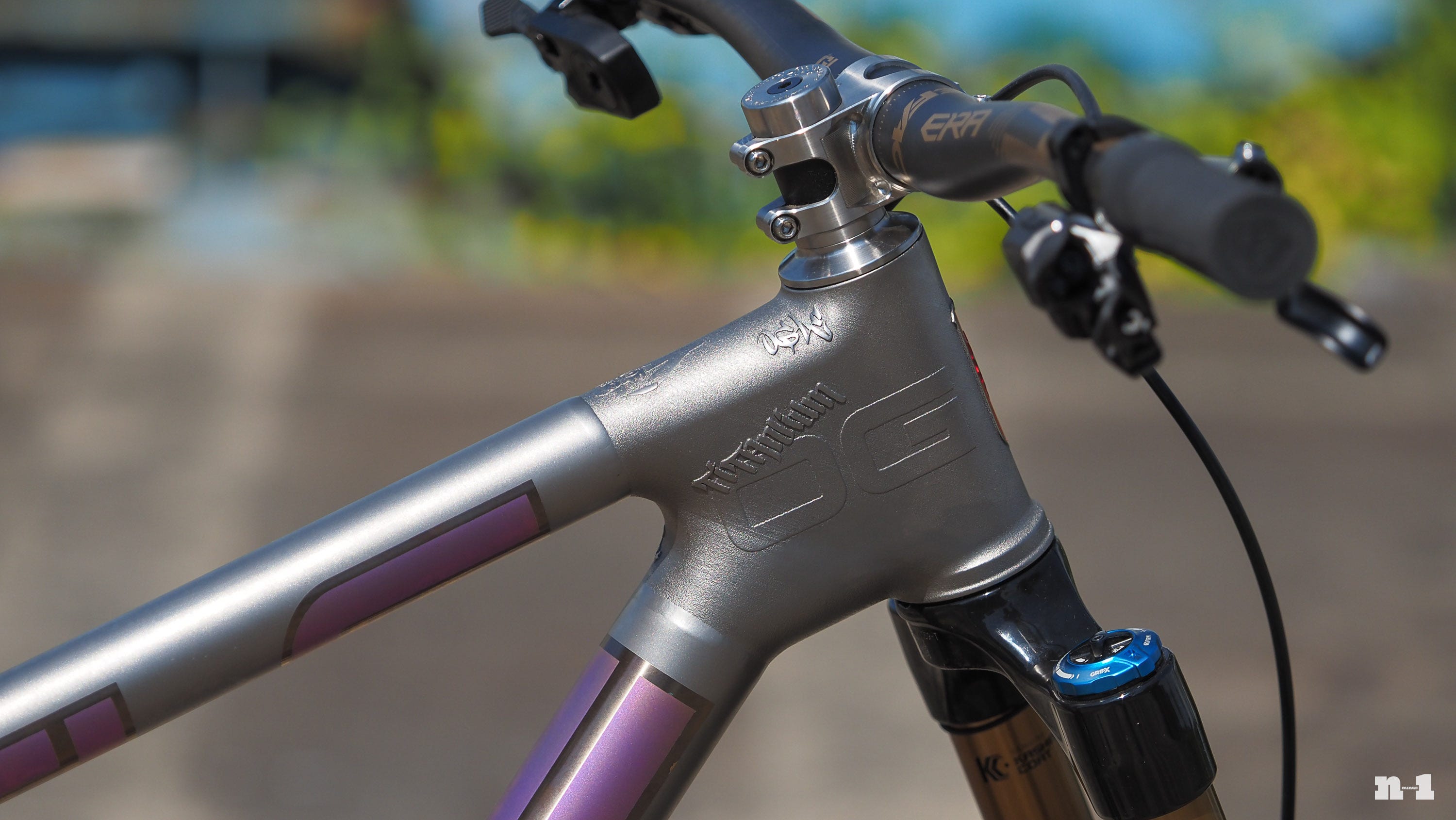 Josh Ogle full-suspension v2 head tube