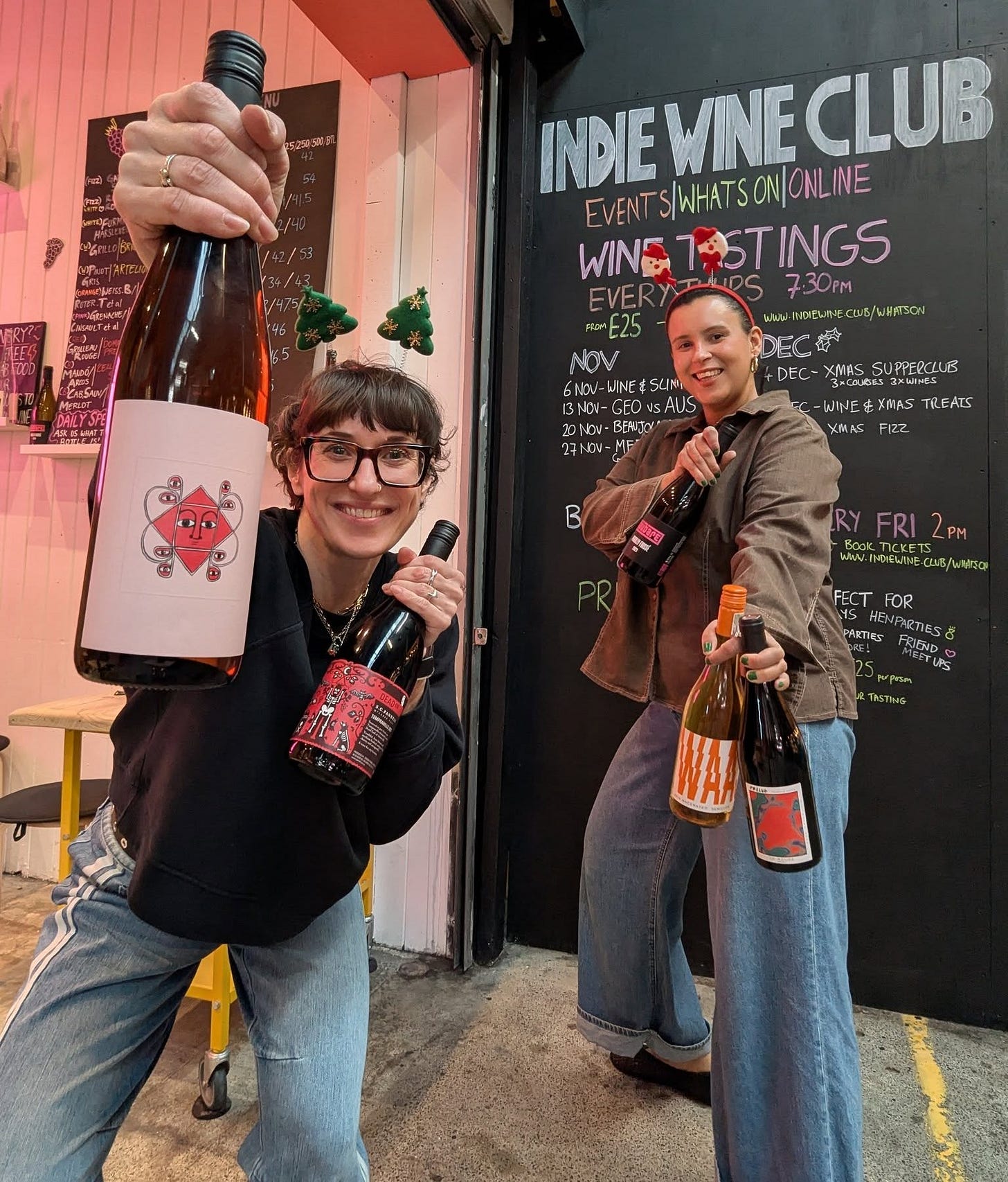 May be an image of champagne, beer and text