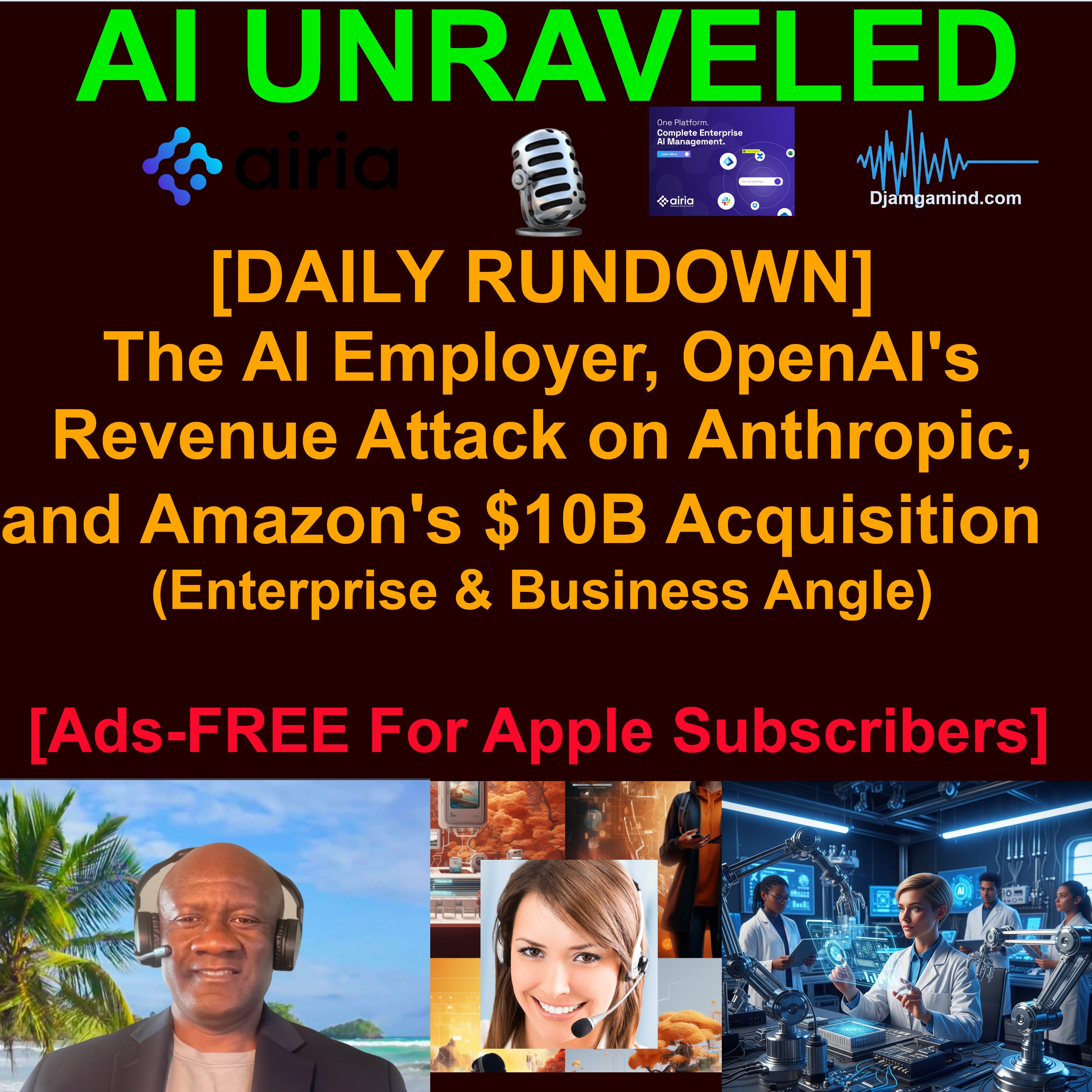 [AI DAILY NEWS RUNDOWN] The AI Employer, OpenAI's Revenue Attack on ...