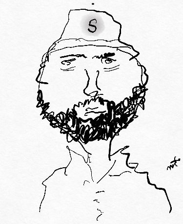 Bearded Stranger. Copyrighted by Mark Tulin.