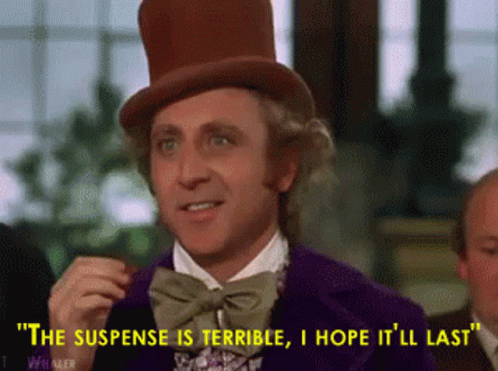 Willy Wonka Suspense GIF - Willy Wonka Suspense Terrible - Discover &amp; Share  GIFs